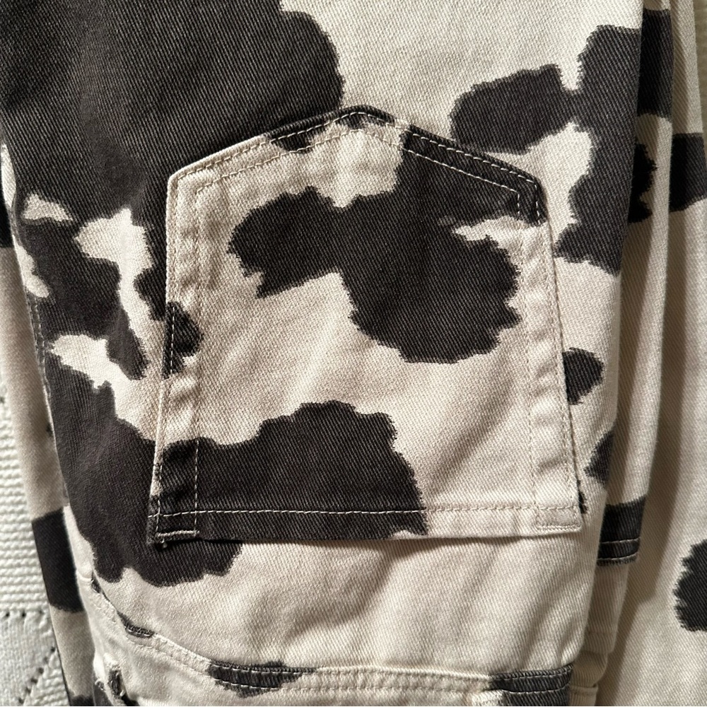 Cow Print Jeans